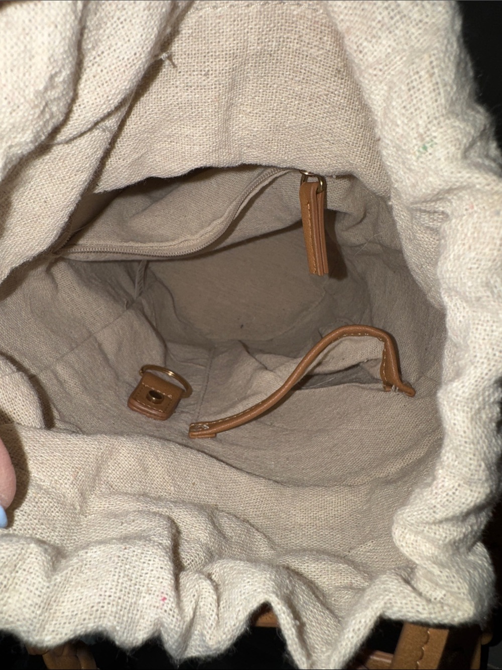 Tommy Bahama straw bucket bag - Picture 5 of 8